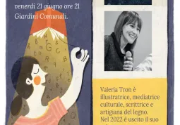 Valeria Tron venerdì 21 giugno ai Giardini comunali